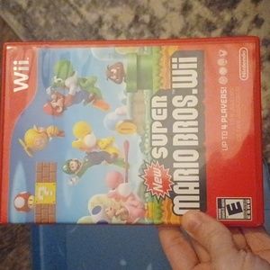 Nintendo Wii Super Mario Bros Game